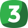three three